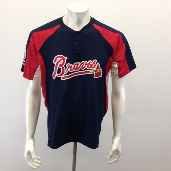 Braves Johnny Trump's Men's Med Short Sleeve - Picture 1 of 8